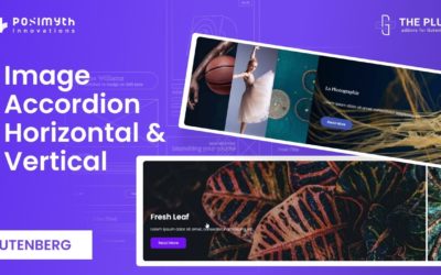 Create Unique Image Accordion Horizontal and Vertical with Gutenberg Blocks
