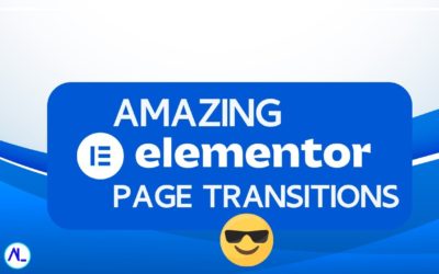 Elementor Page Transitions – Custom WordPress pre loader