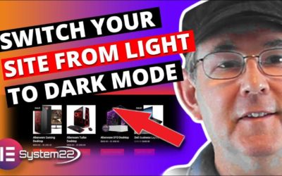 Elementor Switch Your Site From Light To Dark Mode 👍👍👍