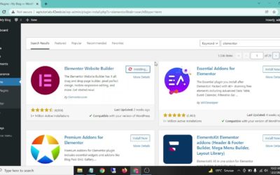 Elementor Tutorial | How to Install Elementor Free and Pro Plugin for WordPress Website