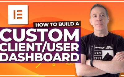 How To Create Custom Front End WordPress Dashboard For Your Website Clients | Elementor Pro