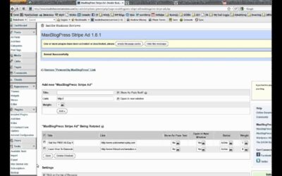 How To Use Maxblogpress Stripe Ad Plugin Free