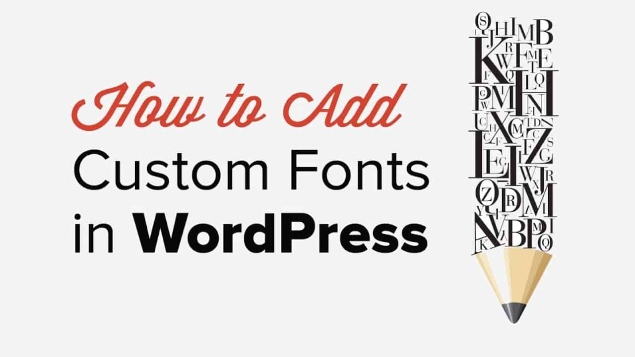 How To Add Custom Fonts In WordPress Manually And Using A Plugin Dieno Digital Marketing Services