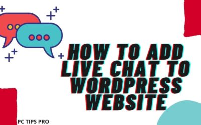 How to Add Live Chat to a WordPress Website