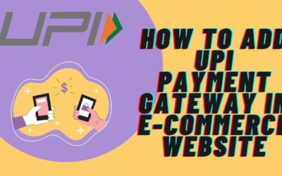 How to Add UPI Payment Gateway to E-Commerce Website in WordPress