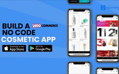 How to Build an cosmetic Ecommerce App with Appmaker | No Code App builder