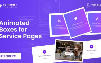 How to Create Animated Service Boxes for Service Pages with Gutenberg Blocks in WordPress?