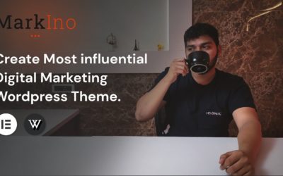 How to Create Digital Marketing Agency WordPress theme With Markino | Iqonic Design