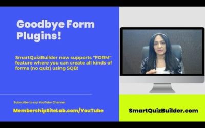 How to Create an Opt-in Form (no quiz) using Smart Quiz Builder!