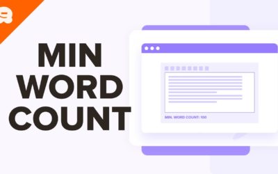 How to Set a Minimum Word Count for WordPress Posts