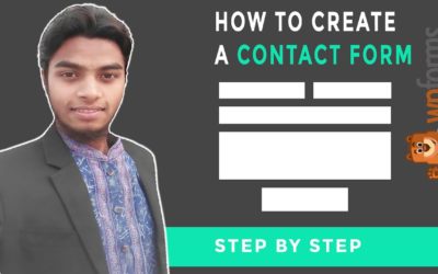 How to create a contact form in wordpress