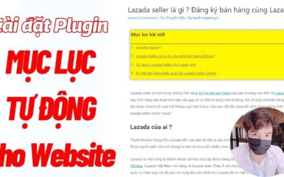 Hướng dẫn cài Plugin mục lục tự động website wordpress | Thiện Hallow