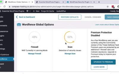 Installing and Configuring Wordfence WordPress Security Plugin