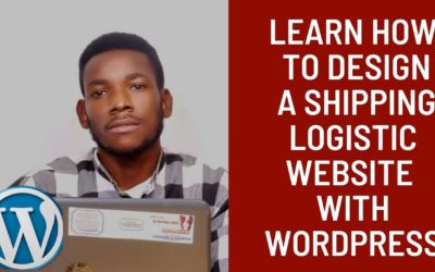 LEARN LOGISTIC WEBSITE USING WORDPRESS  FOR FREE 🔥🔥🔥