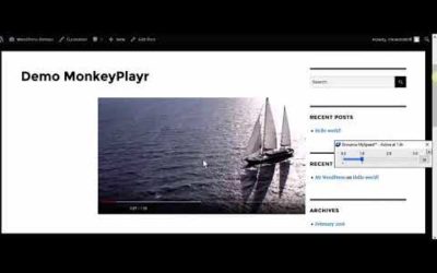 Monkey Playr WordPress Tutorial