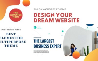 Multi Purpose Business Website | Best FREE Elementor Theme | Phlox WordPress Theme