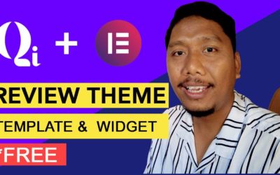 Review FREE Theme WordPress Dengan Ratusan Template Gratis dari Qi Theme