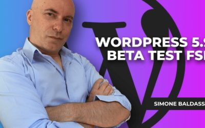 WordPress 5.9 – Installo la beta con FSE