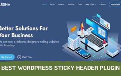 WordPress Sticky Header Plugin 🔥