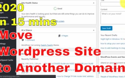 [2020] In 15 mins – Learn How to move wordpress site to another domain using duplicator plugin