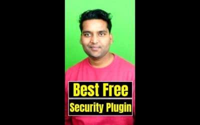 Best Free WordPress Security Plugin || #short #Ytshort #XtremeWorkplace