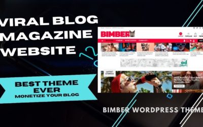 Create Viral Magazine Website | Modern Blog with Ads-Free Mode | Bimber WordPress Theme