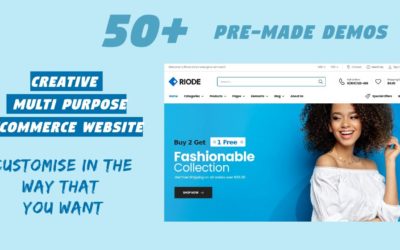 Creative Multi-Purpose eCommerce Website | Professional WooCommerce Theme | Riode WordPress Theme