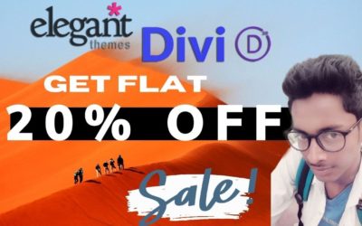 Divi Theme Discount Flat 20% OFF 💸 The Best Deal for Divi Elegant Themes!