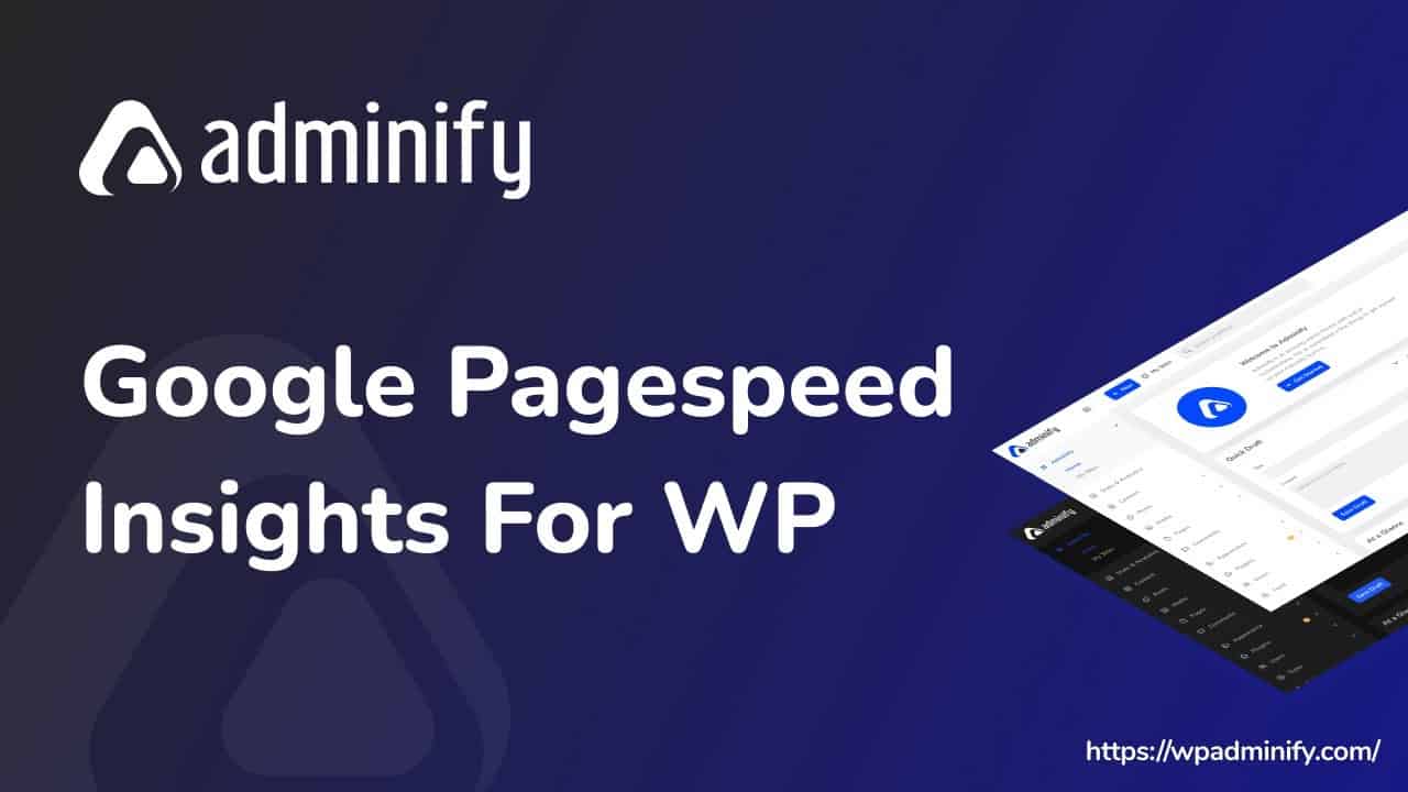 Google Pagespeed Insights for WordPress - Lighthouse integrated & many more