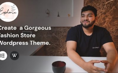 How To Create Fashion Store WordPress Theme With Euphoria | Iqonic Design