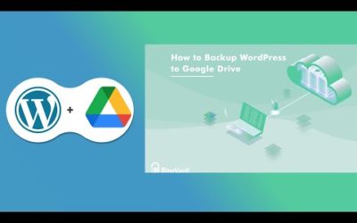 How to Backup Your WordPress Website on Google Drive – Save your Website from Crashing