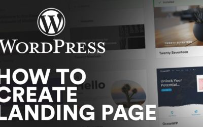 How to Create Landing Page On WordPress 2022 (For Beginners)