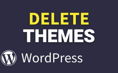 How to Delete a WordPress Theme (from Dashboard)