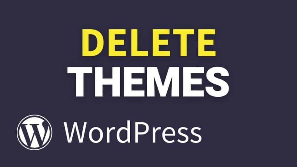 How To Delete A WordPress Theme from Dashboard Dieno Digital 