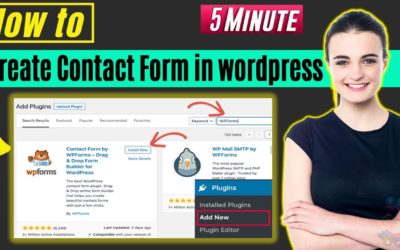 How to create contact form in wordpress 2022