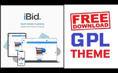 Ibid Multi Vendor Auctions Woocommerce Theme