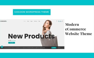 Modern eCommerce Website | Start Online Store | Cocoon WooCommerce WordPress Theme