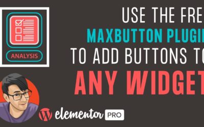 Use the FREE MaxButton Plugin to add Buttons into Elementor Widgets