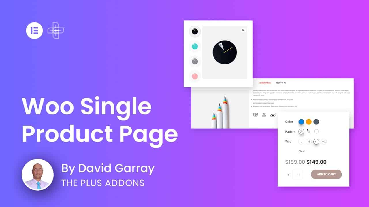 100% Customisable Single Product Page for WooCommerce in WordPress with Elementor