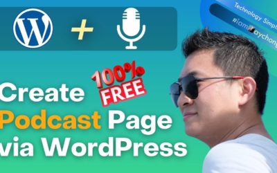 100% FREE – Create Professional Podcast Website/Webpage via WordPress