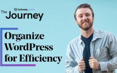 5 Ways for Pros to Organize WordPress for Efficiency | The Journey