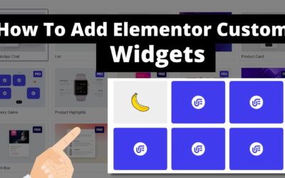 Add Custom WordPress Elementor Widgets For Free | How to Create Custom Elementor Widgets 2022💥💥