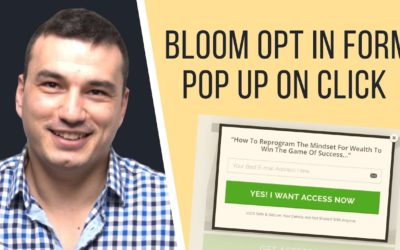 Bloom WordPress Plugin Tutorial – Opt-in Form Popup On Click (2020)