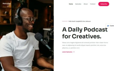 Creative Podcaster   Astra WP Theme   WordPress Theme Preview