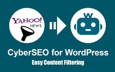 CyberSEO Pro: Easy content filtering