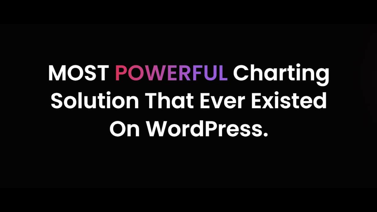 Free WordPress charts and graphs plugin | Iqonic Design