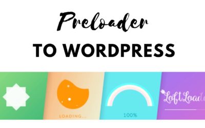 How To Add A Preloader To WordPress Website 2022 | EducateWP