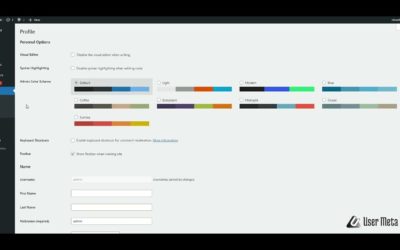 How to Add Extra Fields to WordPress Backend Profile | User Meta Pro