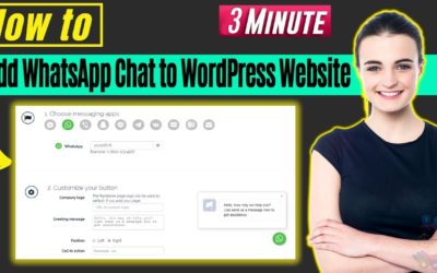 How to Add WhatsApp Chat to WordPress Website 2022