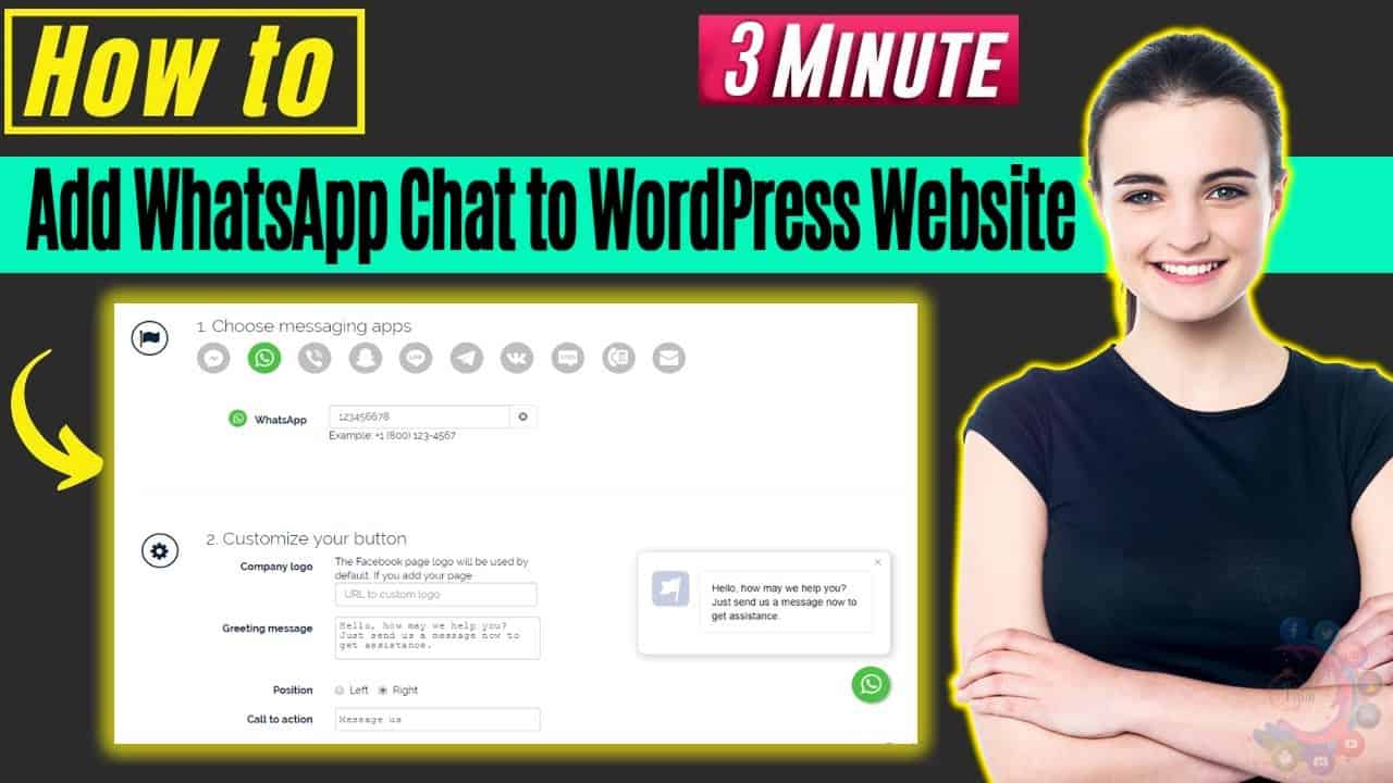 How to Add WhatsApp Chat to WordPress Website 2022